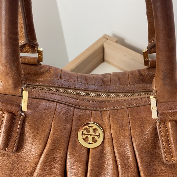 Tory burch brown handbag Tory Burch 'Verona' Satchel Handbag - Picture 8 of 16